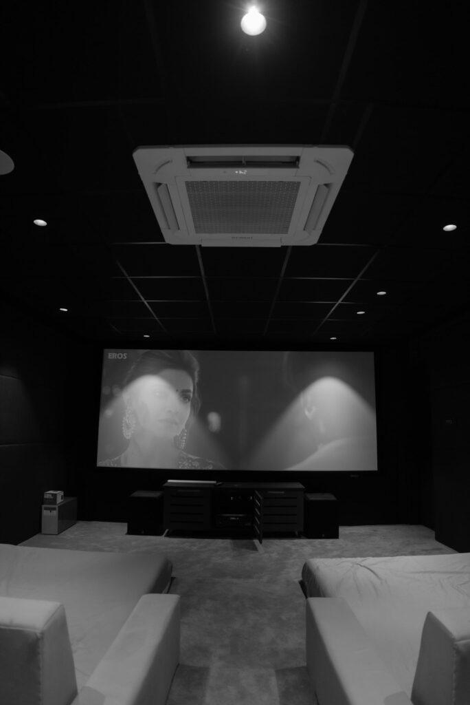 home theatre setup