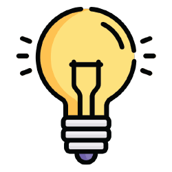 Core Values Icon – Innovation & Excellence