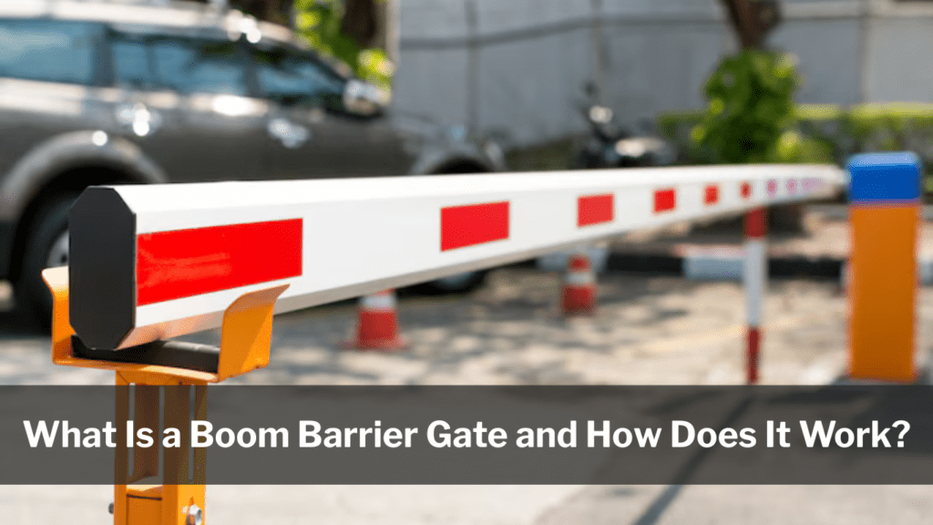 Boom barrier Gate